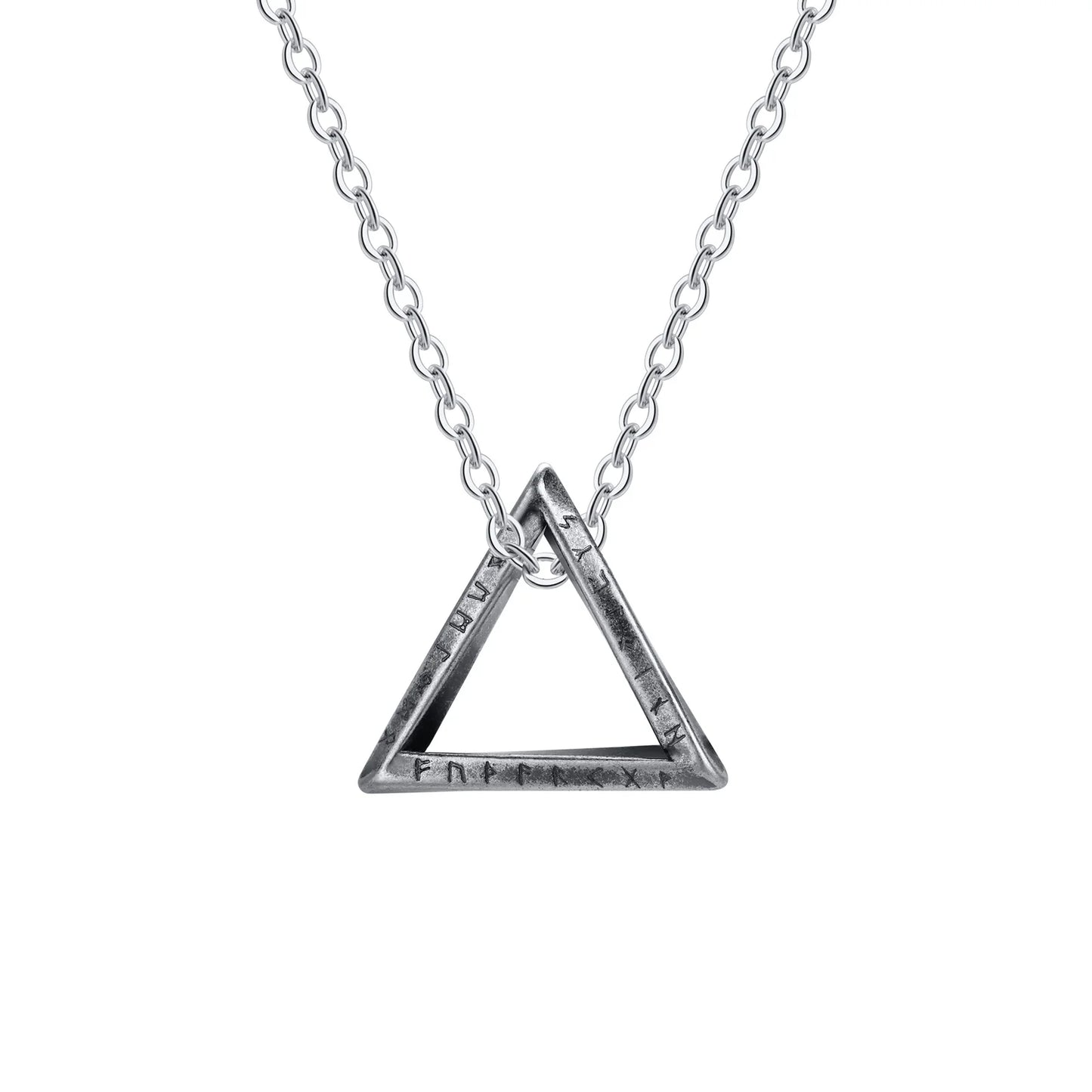 Pendentif Viking Valknut en Acier Nordique