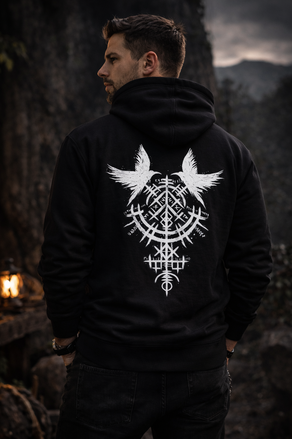 Hoodie Viking Premium – Héritage des Guerriers du Nord