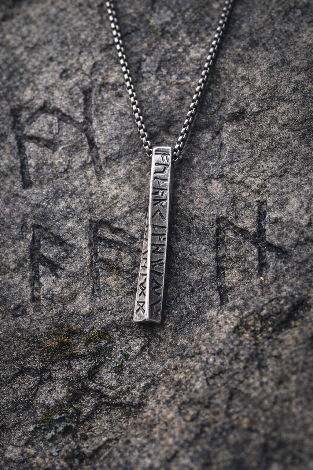 Collier Runes Viking – Force et Protection du Nord. - Nordikfuri
