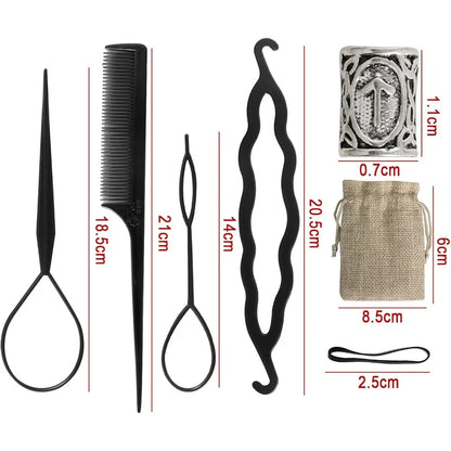 Kit Perles Viking pour Barbe & Tresses – Style Guerrier Nordique