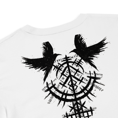 Nordic Raven Crop Top – Viking Back Print