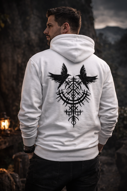 Hoodie Viking Premium – Héritage des Guerriers du Nord. - Nordikfuri