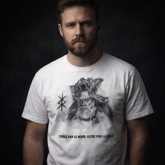 T-shirt Viking Forgé par le Nord | Design Guerrier